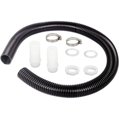 Kit de raccords de citerne pour tuyau de descente, kit de raccords de citerne d'eau de 32 mm pour transport de pluie, joindre 2 citernes d'eau et barils de pluie ensemble Tuyau de raccordement