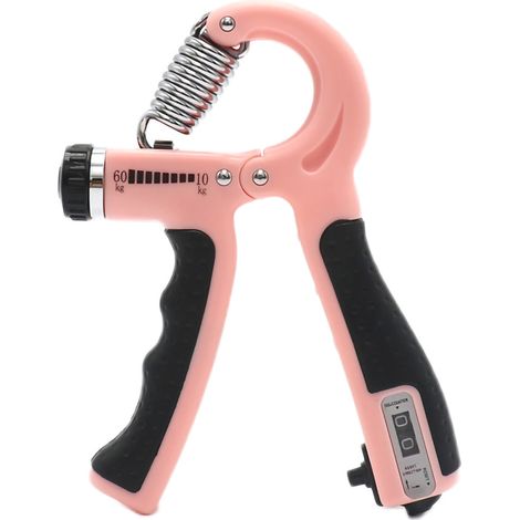 Verstellbare Handgelenkbandage bei Arthrose – Rosa Unterarm-Krafttrainer (1/5)