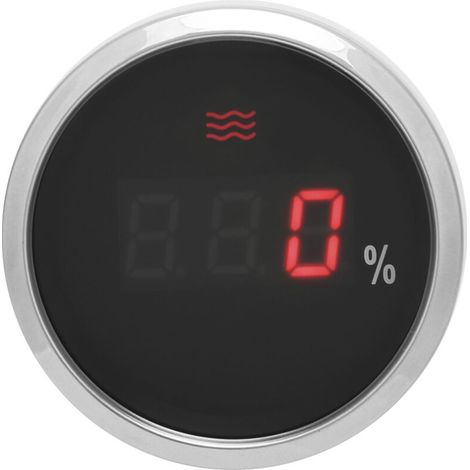 Crezuo 52mm Wasserdichter intelligenter digitaler Wasserstandsmesser für Auto