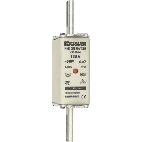 Mersen 1B165.000000 Fusible NH Taille du fusible = 1 125 A 500 V 1 pc(s) S559911 (1/2)