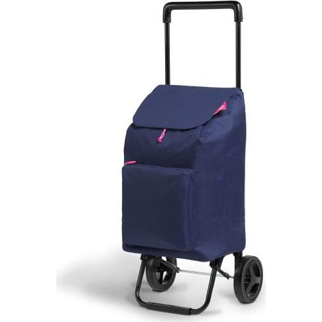 CARRELLO SPESA "ARGO GIMI" 2 RUOTE BLU