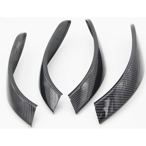 Garniture de couvercle de poignée de porte intérieure aspect carbone pour série 3 F30 F31 2013-2017 Gt F34 14-17 et série 4 (1/4)