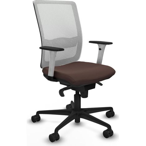 Chaise piqueras y crespo Haches blanc cuir synthétique (1/2)