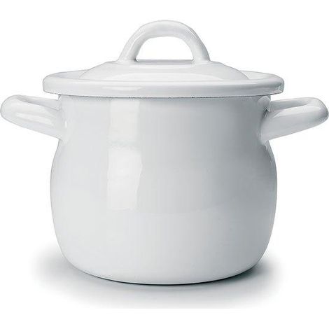 ibili Casserole et Cocotte mini blanc 12 cm