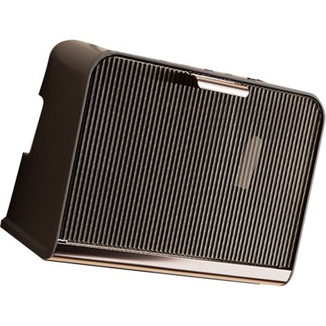Support à capsules de café rotatif à 360° avec base épaisse antidérapante en fer forgé, compatible avec Vertuoline 20 capsules (argenté). (1/5)