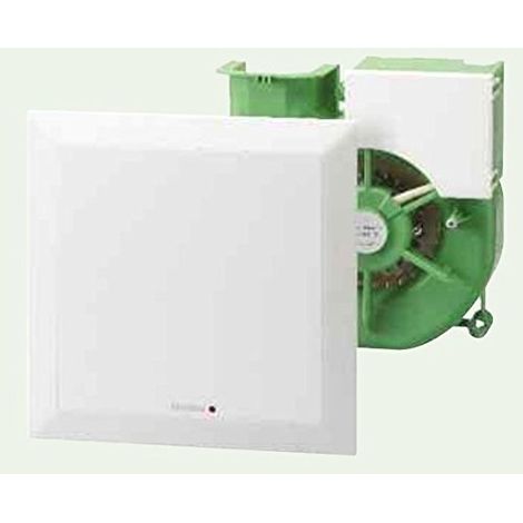 Helios ELS-VN 60/35 Inserto ventilatore con pannello frontale, ritardo spegnimento e 2 livelli di potenza V = 60/35 cbm/h, DN 78, 08139