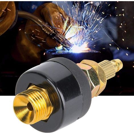Attacco rapido elettrico/gas – saldatrice ad arco di argon – torcia TIG – 70x32mm