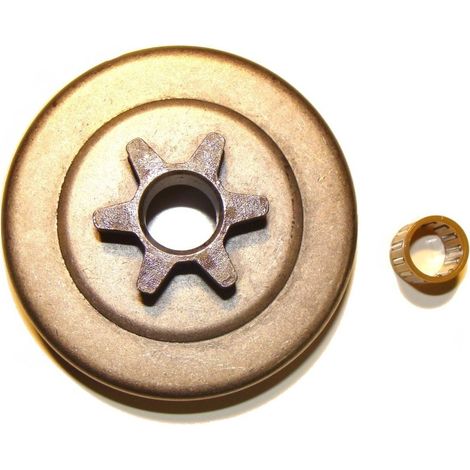 50050136A - Pignon de chaine 3/8 6 dents pour tronconneuse Oléo-Mac - Dynamac (1/2)