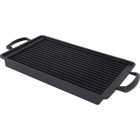 Mini barbecue en alliage d'aluminium, chauffage rapide et uniforme, multifonctionnel, fonctionnant au charbon de bois, pour la maison, 23,5 x 14,5 cm / 9,3 x 5,7 pouces (1/5)