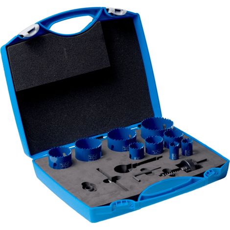 PFERD TOOLS Bi-Metall Lochsägen Set Co8/M42 14-tlg. für Monteure (1/5)