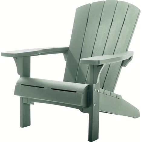 Keter Troy Adirondack Gartenstuhl - 85x80x96,5 cm – Grün
