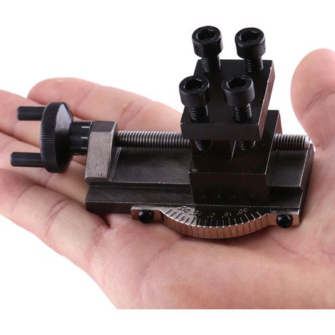 Support porte-outil rotatif 30° pour mini-tour SIEG C0, accessoires de tournage, référence 10154 (1/5)