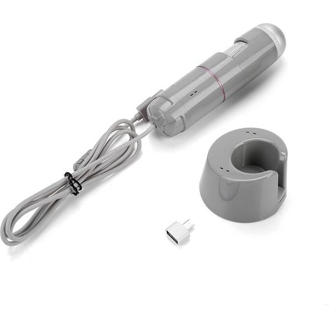 Microscope numérique USB OTG 5-200X, détecteur de peau et cuir chevelu, analyseur HD 200MP pour cheveux, outil d'inspection portable (1/5)