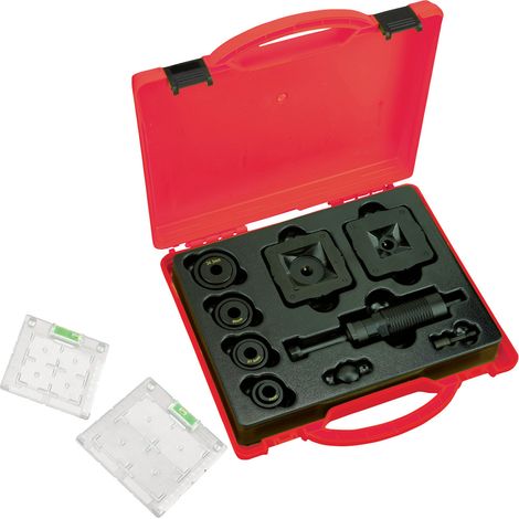 TOOLCRAFT TO-9610284 Stanzeinsätze  Ø22-34,3mm + 33.5x33.5 mm + 45x45 mm