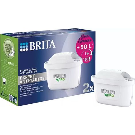 Cartouche filtrante BRITA MAXTRA PRO EXPERT ANTI-TARTRE (2-pack)