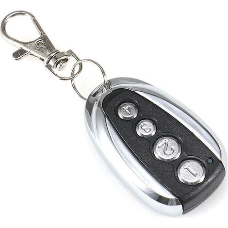 Télécommande sans fil portable 4 canaux 433Mhz pour portail électrique -1234- (1/4)