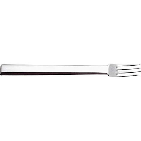 Alessi JH01/5 Rundes Modell Set di 6 Forchette da Frutta in Acciaio Inossidabile 18/10, Finitura Lucida (1/3)