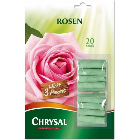 Chrysal Rosen Düngestäbchen - 20 Stück