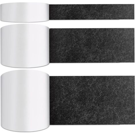 Bandes de feutre autocollantes, patins de protection pour meubles, patins de protection pour pieds de table et de chaise, antidérapants, isolation phonique (1/5)
