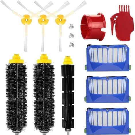 Kit Accessoires Remplacement pour IRobot Roomba 600 650 620 651 621 615 616 605 Filtre de pièces de rechange (1/4)