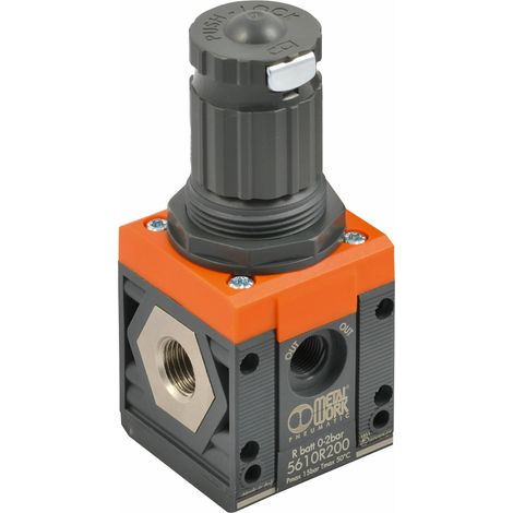 Riegler Batterie-Regler »SYNTESI«, BG1, G 1/4, 0…2 bar, o. Mano.