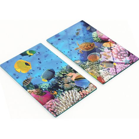 Tableros de vidrio con impresi贸n decorativa Mar Rojo Egipto 2x30x52 cm
