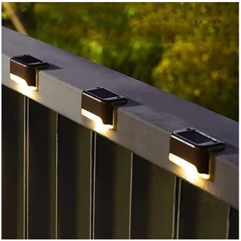 16 Pack Solar Lights for Outdoor Use, Waterproof LED Solar Lights for Stairs, Fence, Garden, Patio and Walkway (1/5)