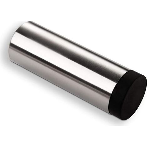 Tope de puerta de 2 piezas, acero inoxidable auténtico, 32 mm de ancho, 80 mm de largo. (1/5)
