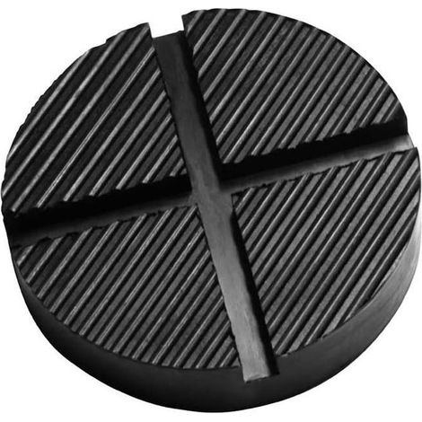 Jack Pad, Bloc de Cric en Caoutchouc avec Fente en Croix, Outil de Tampon de Disque de Levage, pour Chariot et Plate-Forme de Levage (1/5)