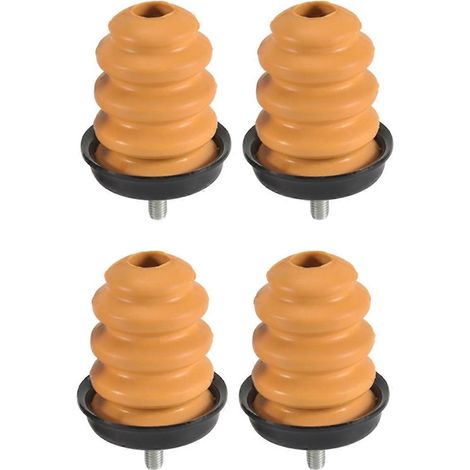 4 pièces de butée de pare-chocs arrière à ressorts à lames pour voiture-- (1/5)