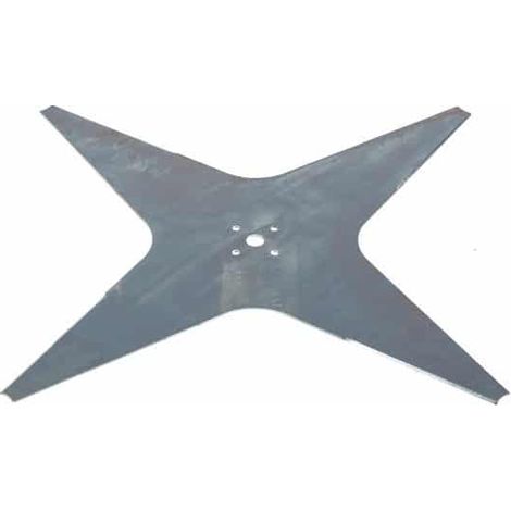 Lame robot tondeuse plate 4 dents diamètre 355 mm WIPER 300d004202 - 300d004204 - 937920 one xh
