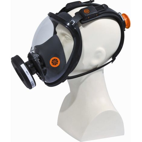 Masque complet respiratoire en silicone DELTA PLUS rotor galaxy- M9200 (1/5)