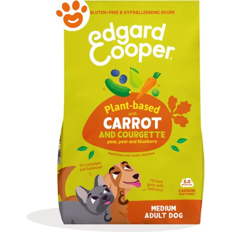 Edgard Cooper Dog Adult Carote e Zucchine - Sacco 2,5 Kg -