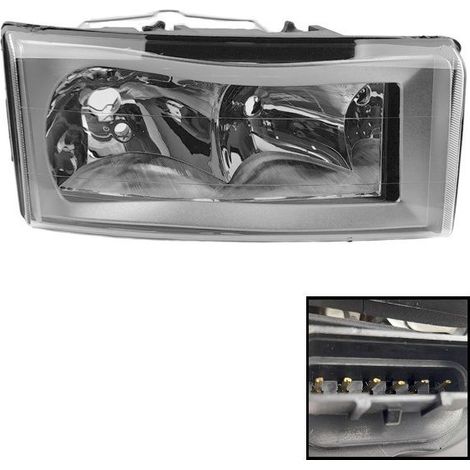 Faro derecho minibus Iveco Daily 3, carrocería, muelle, furgón 1999-2007 (1/5)