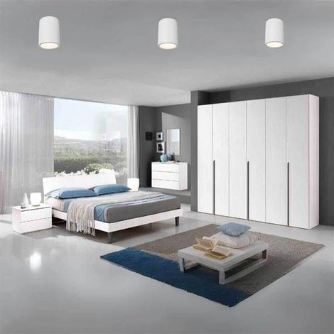 Portafaretto In Gesso A Soffitto Gu10 Porta Faretto Cilindro Bianco Verniciabile (1/4)