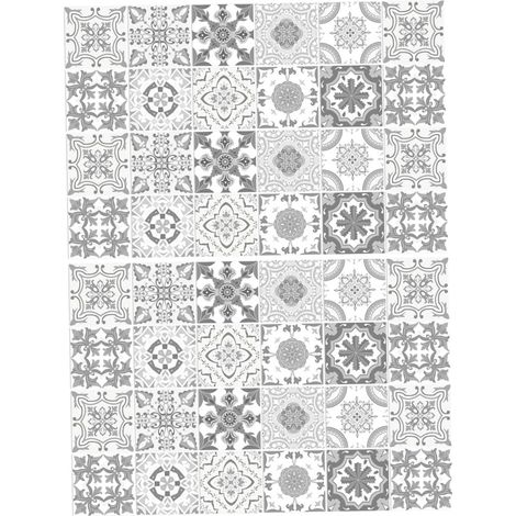 48pièces Stickers Pour Carrelage Décoratifs Style Vintage à Décoller Coller Au Mur Pour Crédence De Cuisine (1/5)