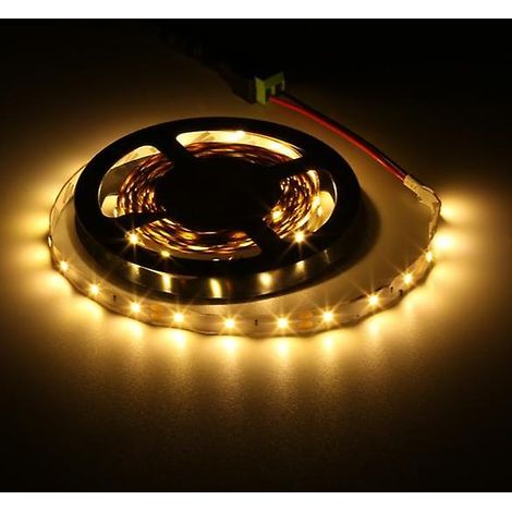 Ruban LED RGB bande lumineuse pour décoration intérieure - 2 m / Non étanche - Blanc chaud (1/4)