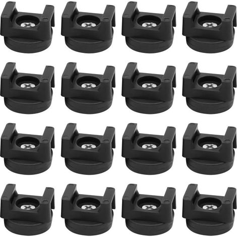 Packung mit 20 magnetischen Kabelclips, robuste Kabelbefestigungen mit einer vertikalen Zugkraft von 3,5 kg, für die Kabelorganisation im Innen- und Außenbereich