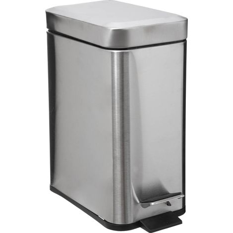 Abfalleimer, rechteckig, 5 l, matt, Taupe - 5five Simple Smart