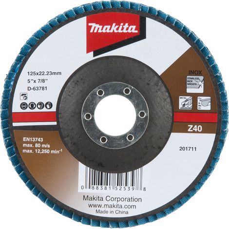 Makita D-63781 meuleuse d'angle accessoire disque abrasif disk (1/4)