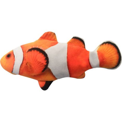 1 jouet pour chat en forme de poisson, électrique et rechargeable par USB, stimulant l'instinct de chasse, adapté aux chats et chatons (1/5)