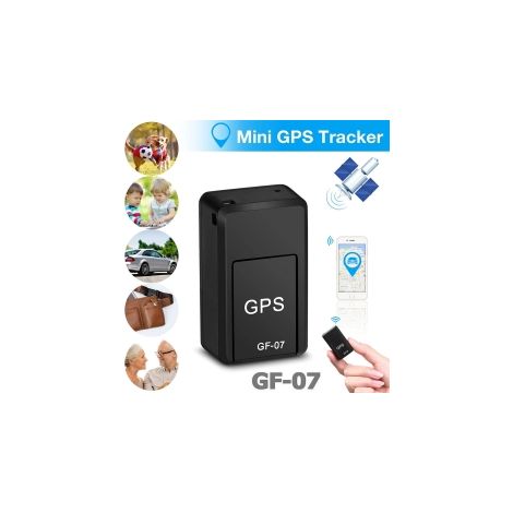 Ortviai – GPS-Tracker GF07, magnetisch – Ortungsgerät in Echtzeit mit Umgebungshören und SOS-Alarm per SMS – kompatibel mit Auto, Motorrad, Boot und Gegenständen (1/5)