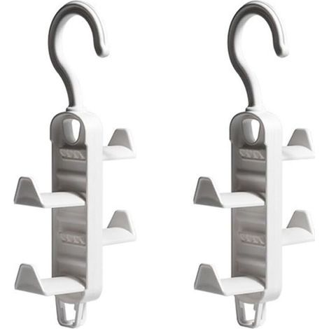 CSPARCV Porta borse portatile, set di ganci portaoggetti, appendiabiti per cappelli, porta sciarpe, porta cravatte, kit di ganci appendiabiti (1/5)