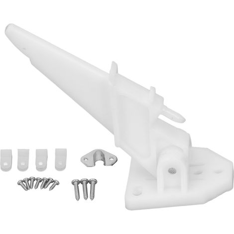 Jauge de compteur de vitesse marine Tube de Pitot Blanc Universel pour compteurs de vitesse à pression de bateau de yacht