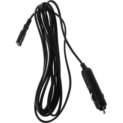 Cavo di alimentazione da 12 V in 4 pezzi, rame, gomma nera, portatile (1/2)