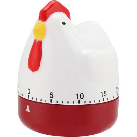 Belle minuterie de poulet mécanique, réveil de cuisine, pour la décoration de la maison, rappel de synchronisation (1/5)