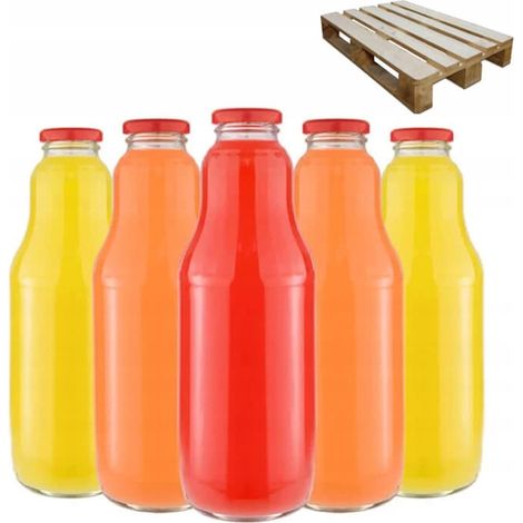 BOTELLA DE ZUMO DE MEDIO PALÉ DE FRUTA 1L 320 UNIDADES (1/2)