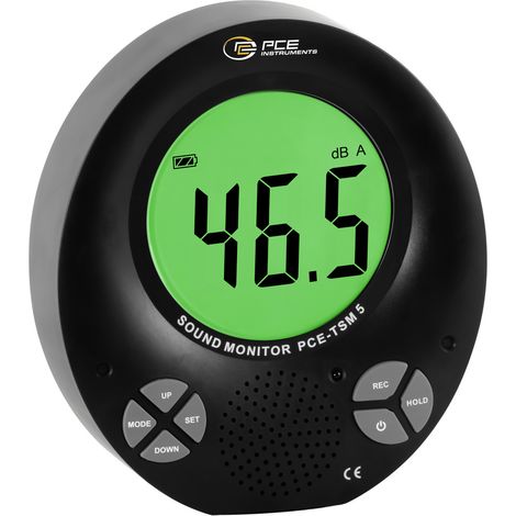 PCE Instruments Schallpegelmessgerät PCE-TSM 5 35 dB..135 dB Genauigkeit ±2dB Frequenz 8000Hz in (1/5)
