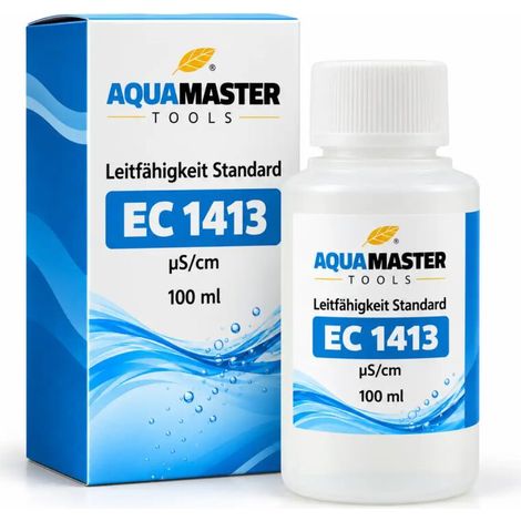 Aqua Master EC-solución de calibración 14,13 100 ml – EC- líquido d'étalonnage (1/5)