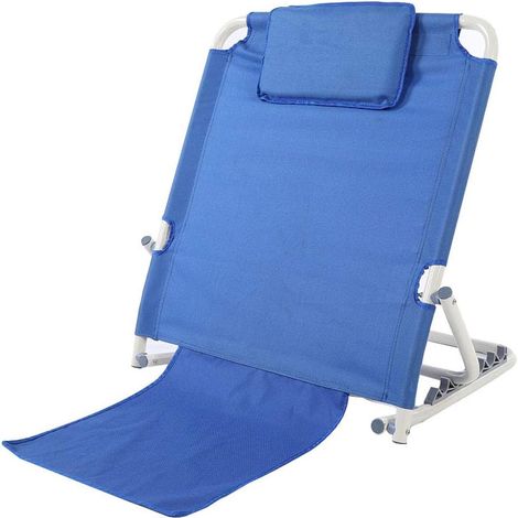Rosvola Dossier de lit Assis Ajustable Dossier De Lit Réglable en Tissu Support De Lit pour Personnes Handicapées Support Inclinable Confortable (1/5)